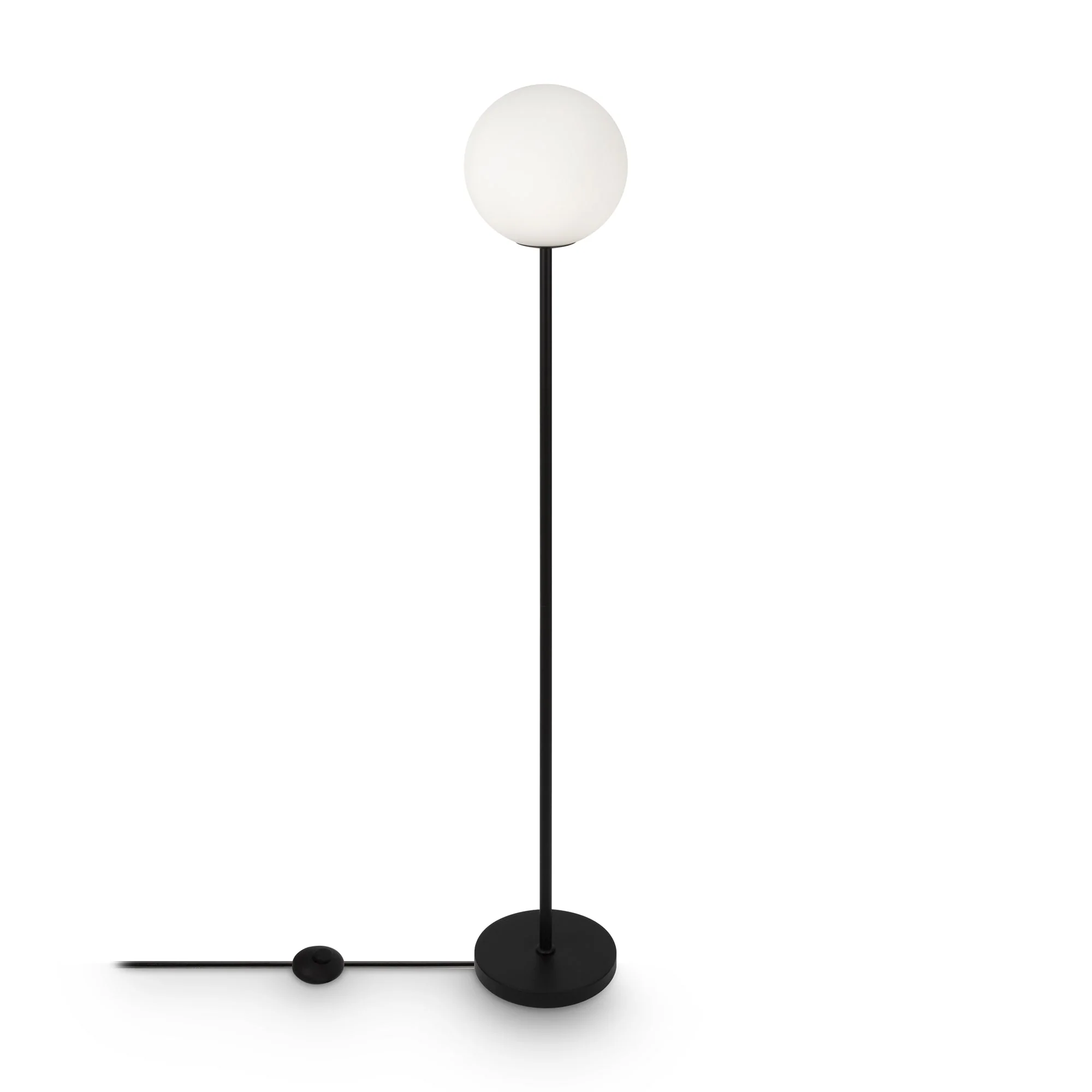 Ring Floor Lamp - Black/Brass Finish - Image 2