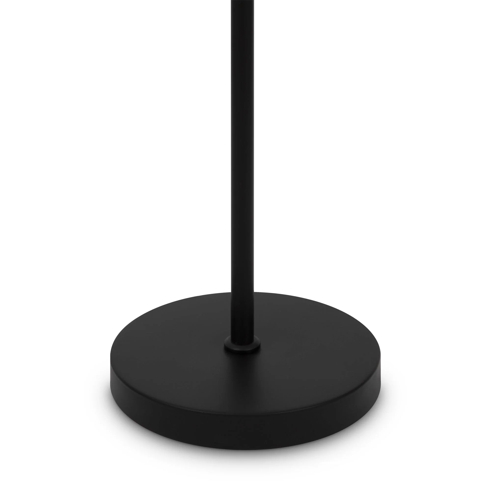 Ring Floor Lamp - Black/Brass Finish - Image 4