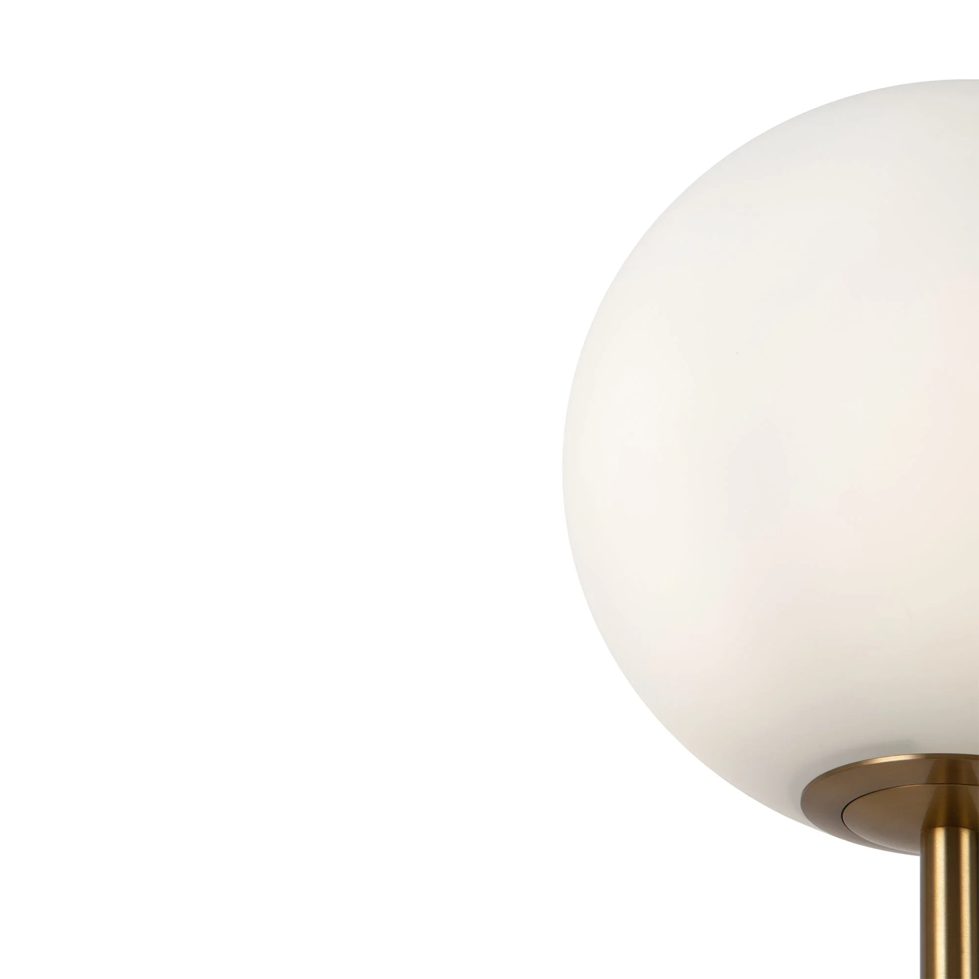 Ring Floor Lamp - Black/Brass Finish - Image 9