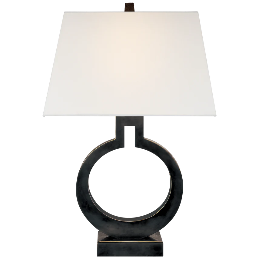 Ring Form Table Lamp - Various Colours - Image 3