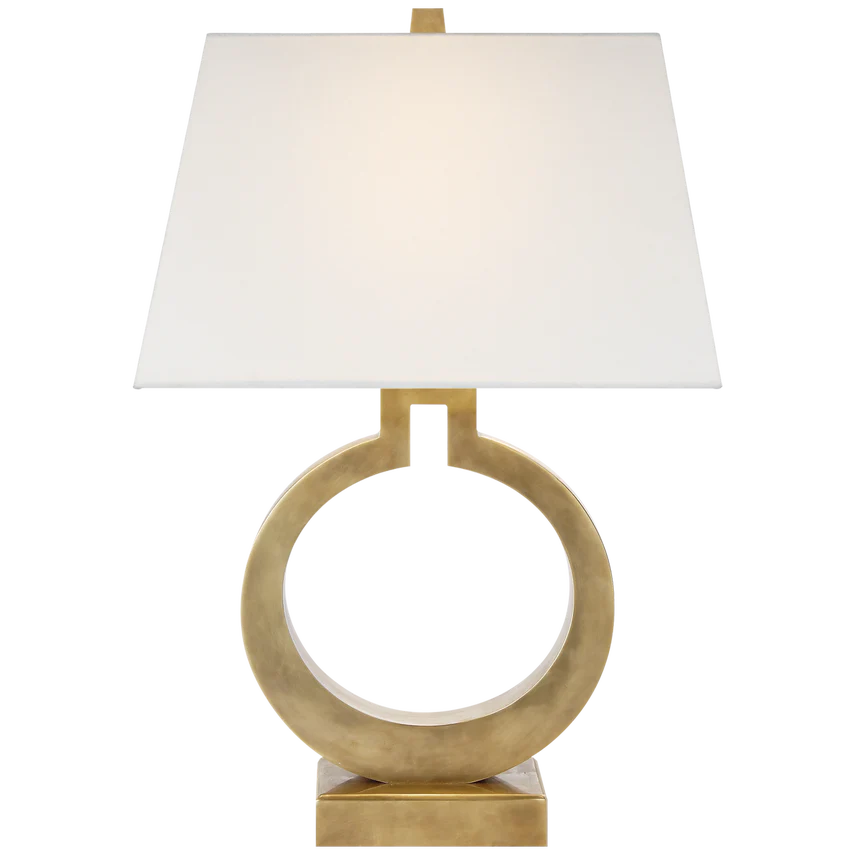 Ring Form Table Lamp - Various Colours - Image 4