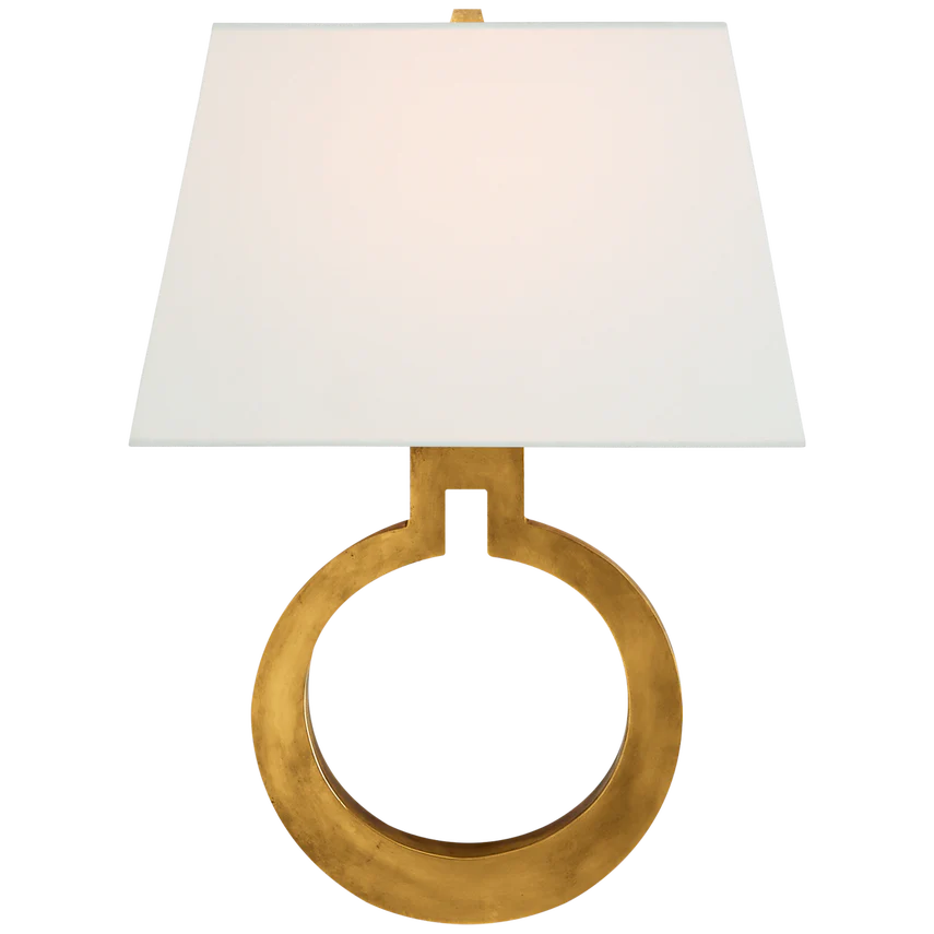 Ring Form Wall Sconce - Various Colours