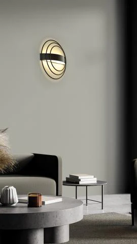 Ringo Wall Light- Black/ Gold - Image 3