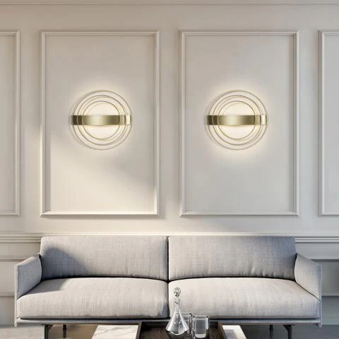Ringo Wall Light- Black/ Gold - Image 4
