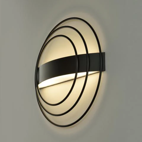 Ringo Wall Light- Black/ Gold - Image 6