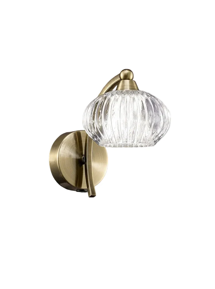 Ripley 1/2Lt Wall Bracket -  Satin Nickel/Bronze Finish - Image 3