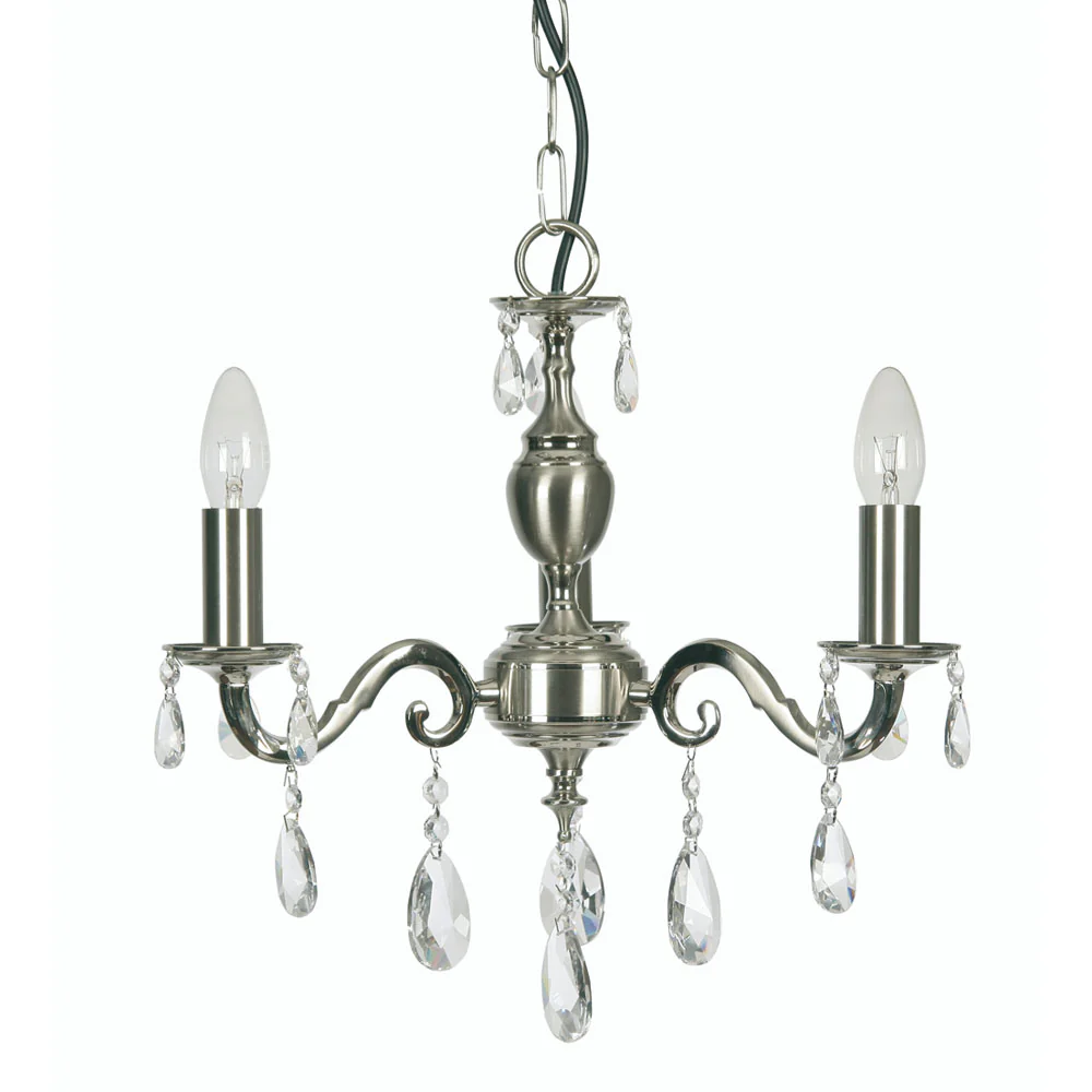 Risborough 3/5/6/9 Ceiling Light- Satin Nickel Finish - Image 2