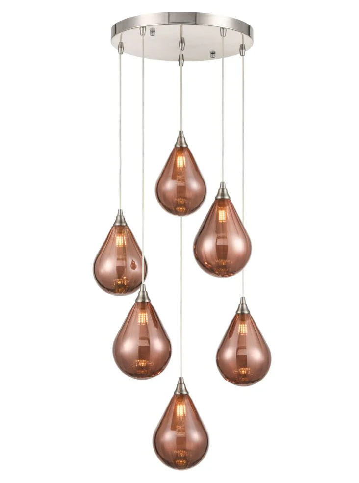 Ritz  6/3 Light Cluster Various Finishes - Image 2