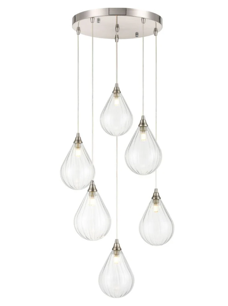 Ritz  6/3 Light Cluster Various Finishes - Image 3