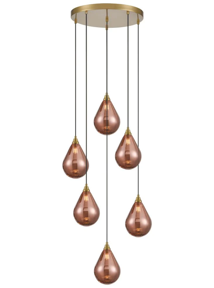 Ritz  6/3 Light Cluster Various Finishes - Image 6