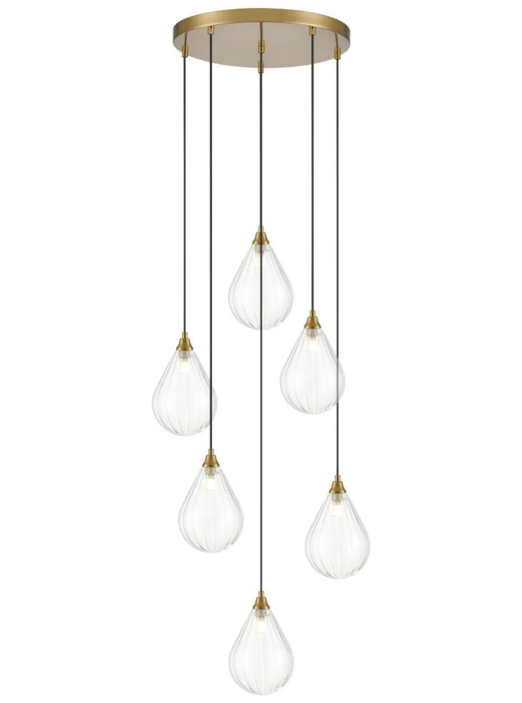 Ritz  6/3 Light Cluster Various Finishes - Image 7