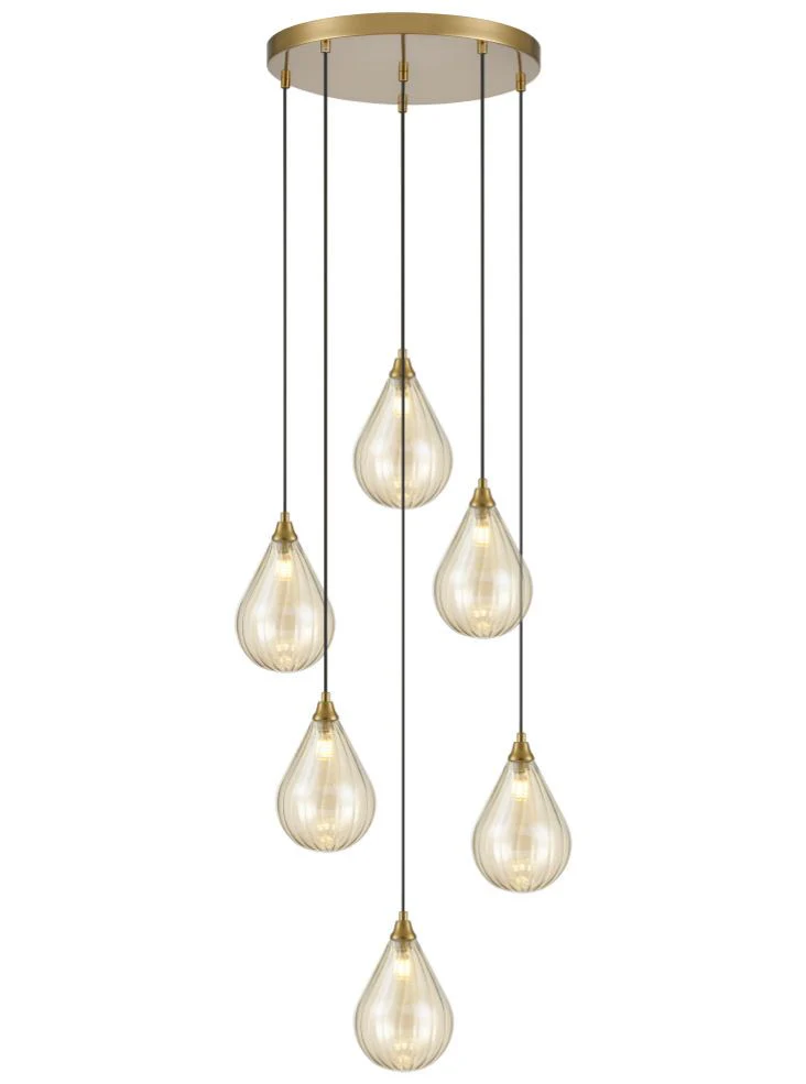 Ritz  6/3 Light Cluster Various Finishes - Image 8