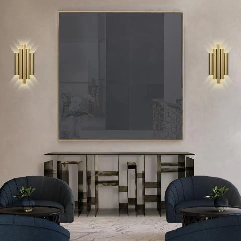 Robin Wall Light- Black/Gold/ White Finishes - Image 7