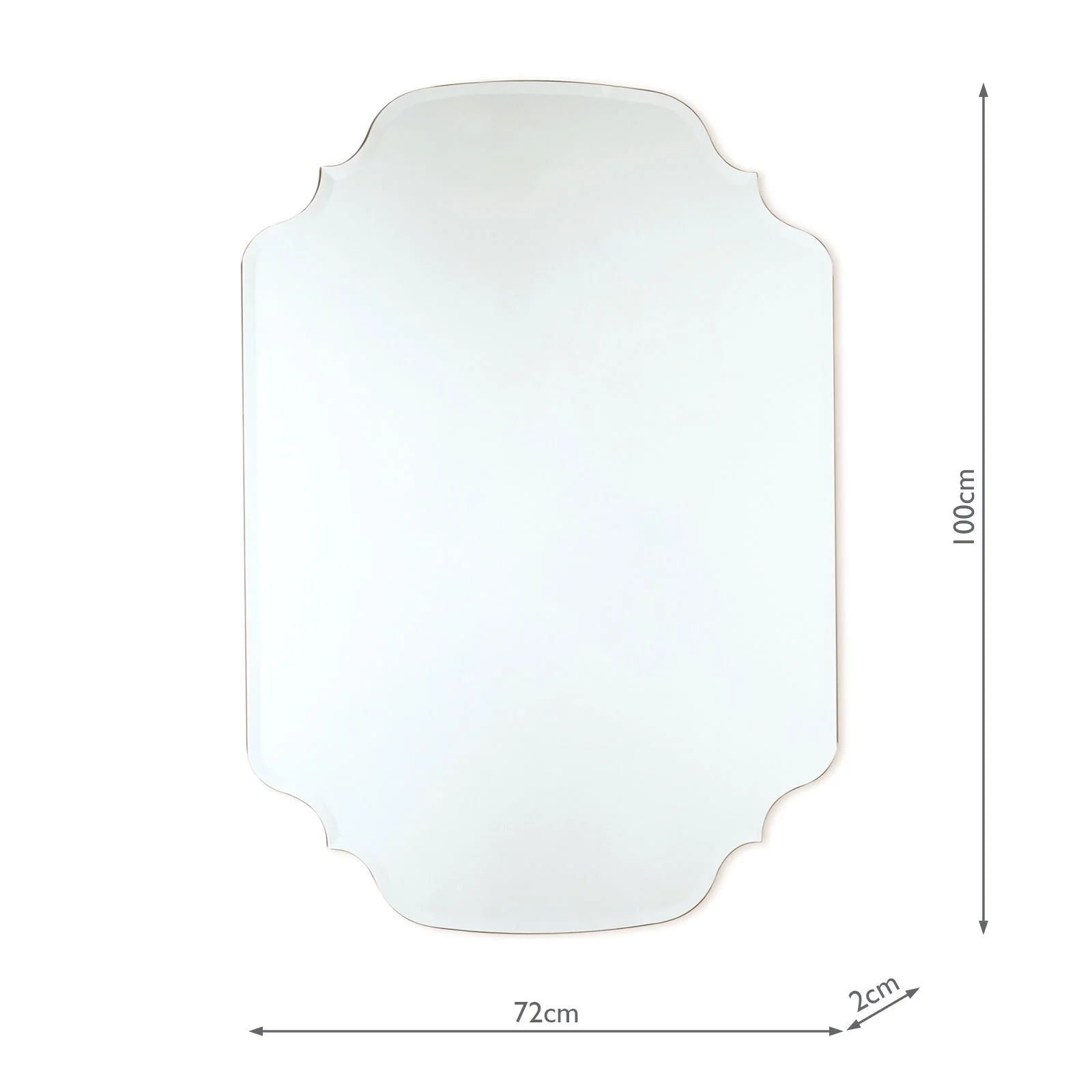 Rochelle Mirror - Square and Rectangle - Image 6