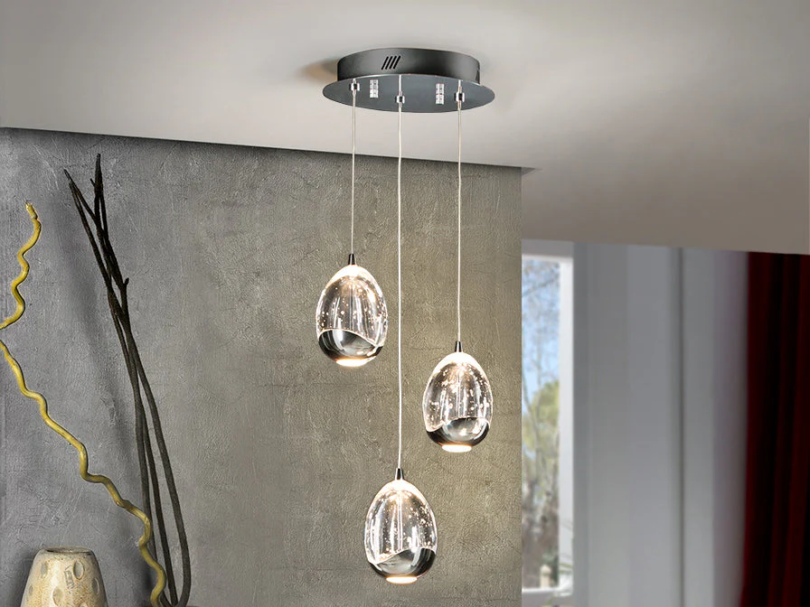 Rocio Cluster 3Lt In Various Finishes Ip20 Integrated Led - Image 3