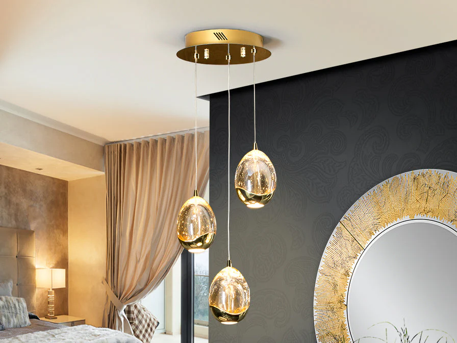 Rocio Cluster 3Lt In Various Finishes Ip20 Integrated Led - Image 5