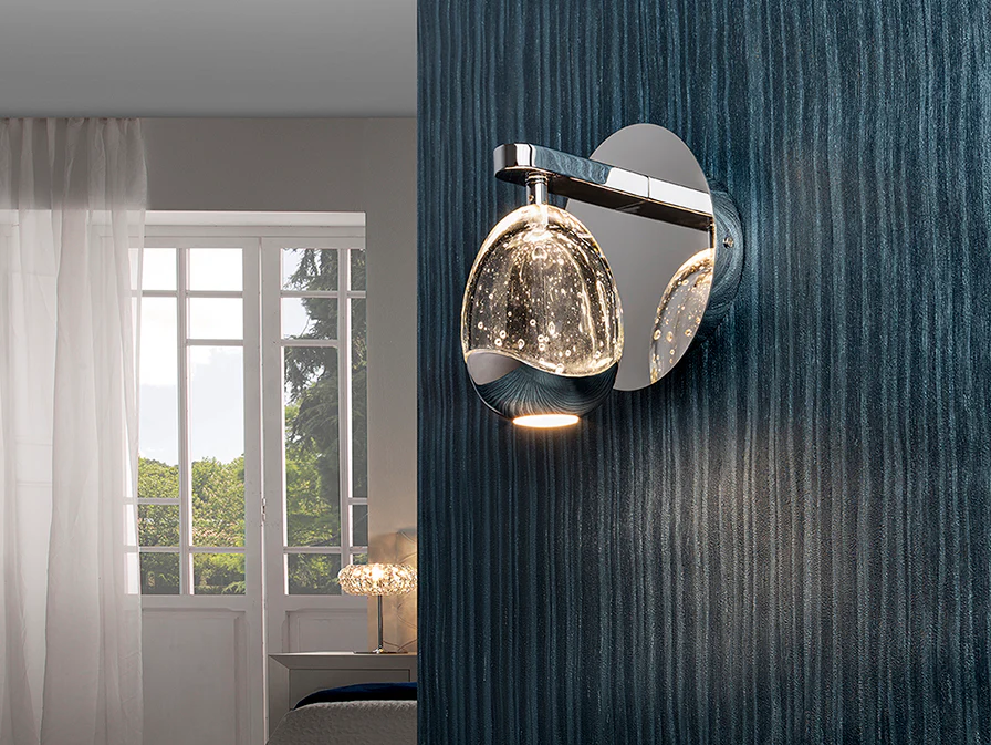 Rocio Wall Light- Chrome/ Gold - Image 3