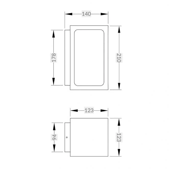 Rockwell Wall Light IP44 - Image 4