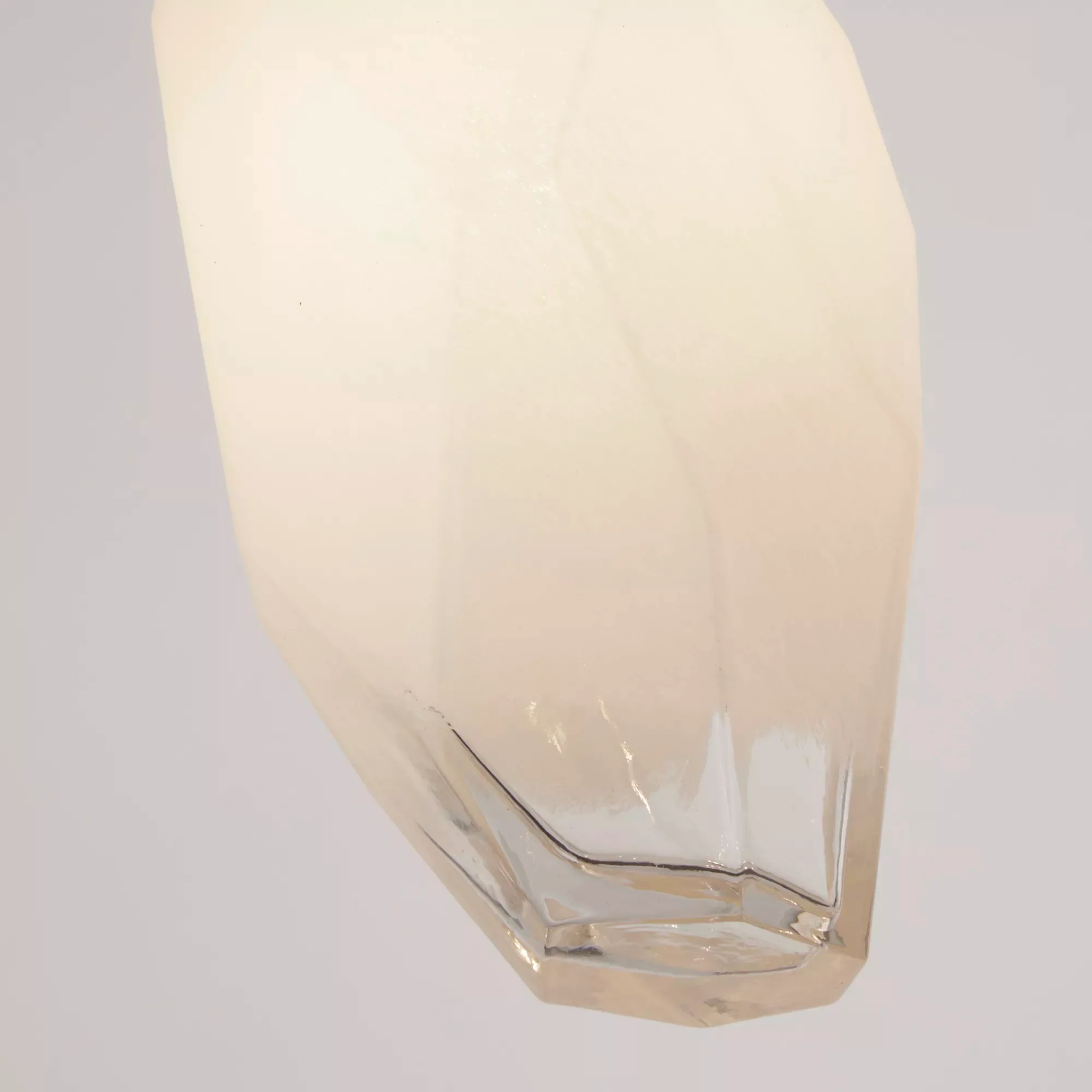 Rocky 1Lt Pendant- Satin Brass Metal & Glass - Image 10