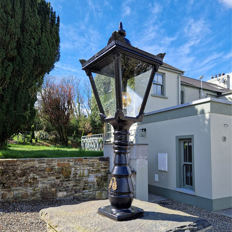 Rodneyshire 1Lt Pedestal Light - Cast Iron - Image 3