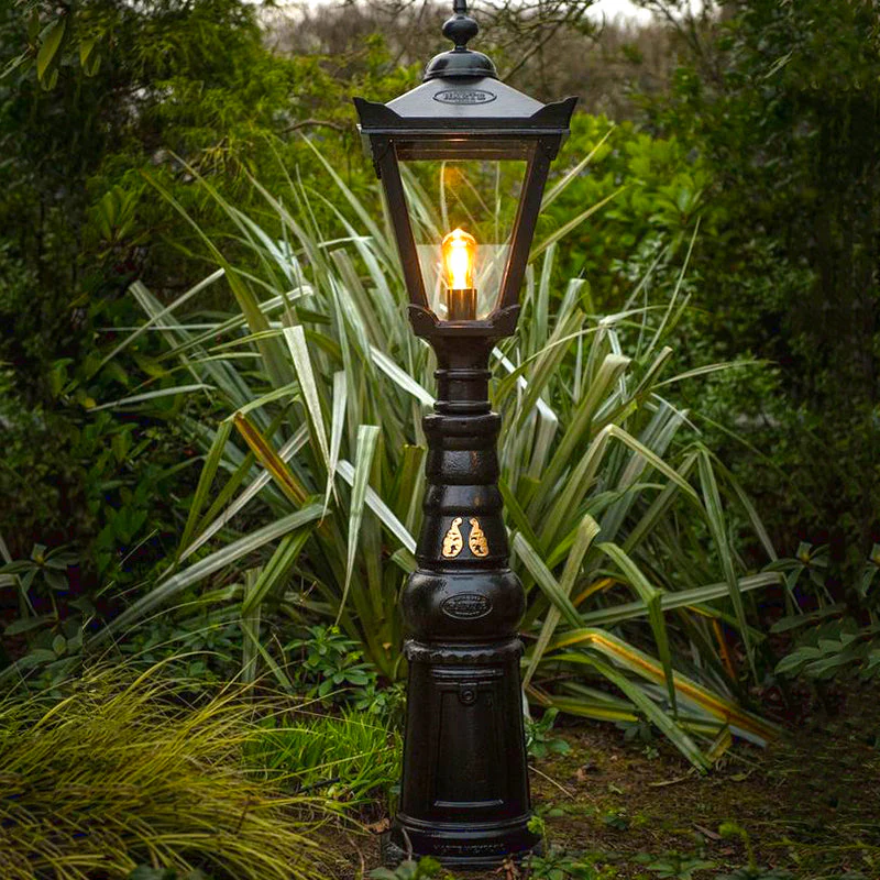 Rodneyshire 1Lt Pedestal Light - Cast Iron - Image 4