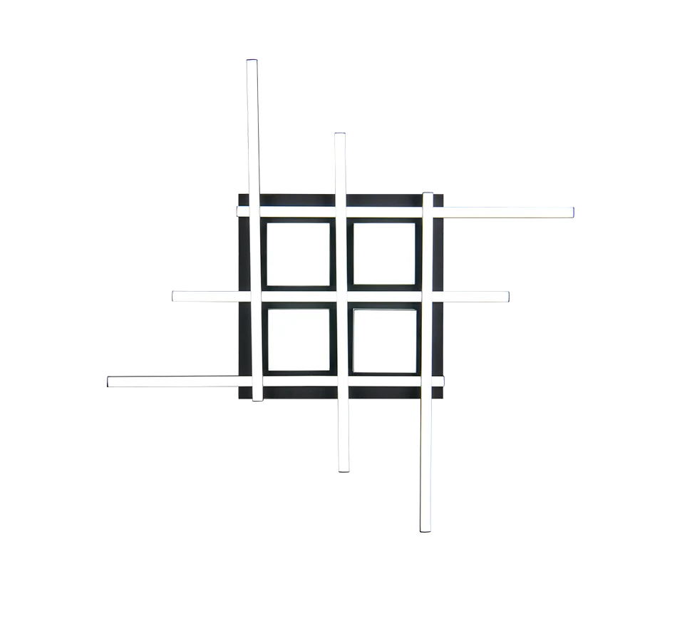 Roger LED Flush Ceiling Light - Image 4
