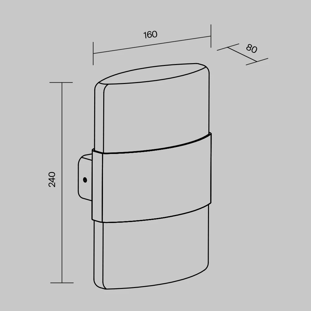 Rom IP54 Wall Light - Image 10