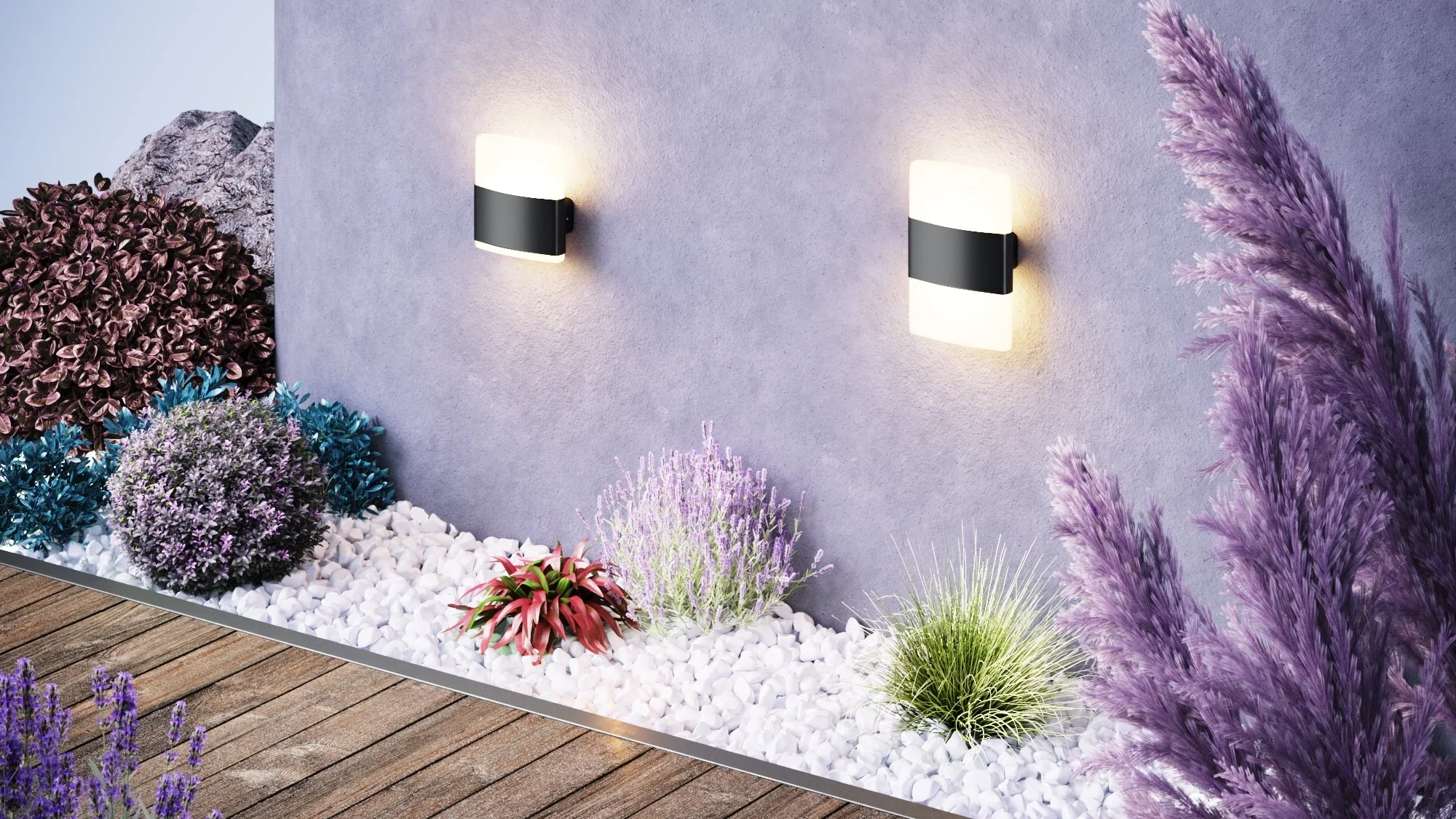 Rom IP54 Wall Light - Image 3