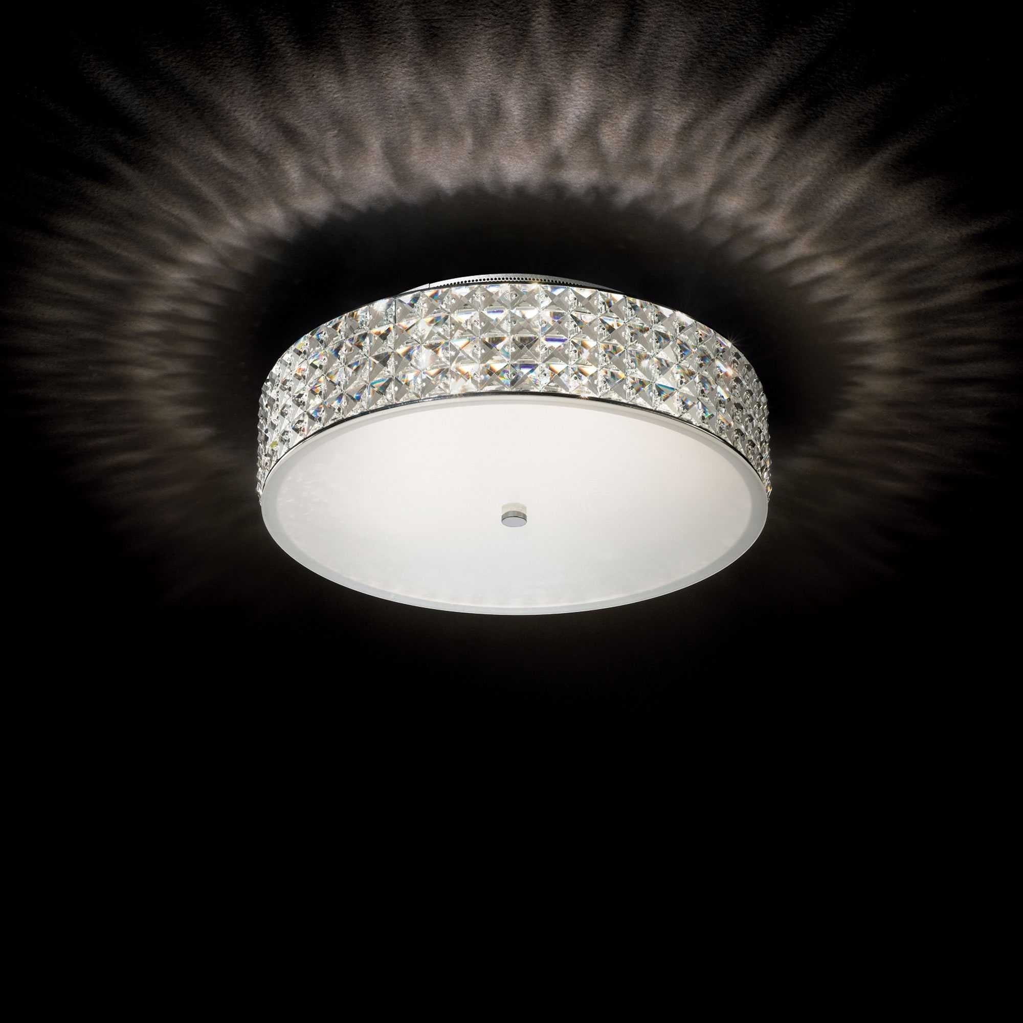 Roma Flush Light - Crystal Finish - Image 3