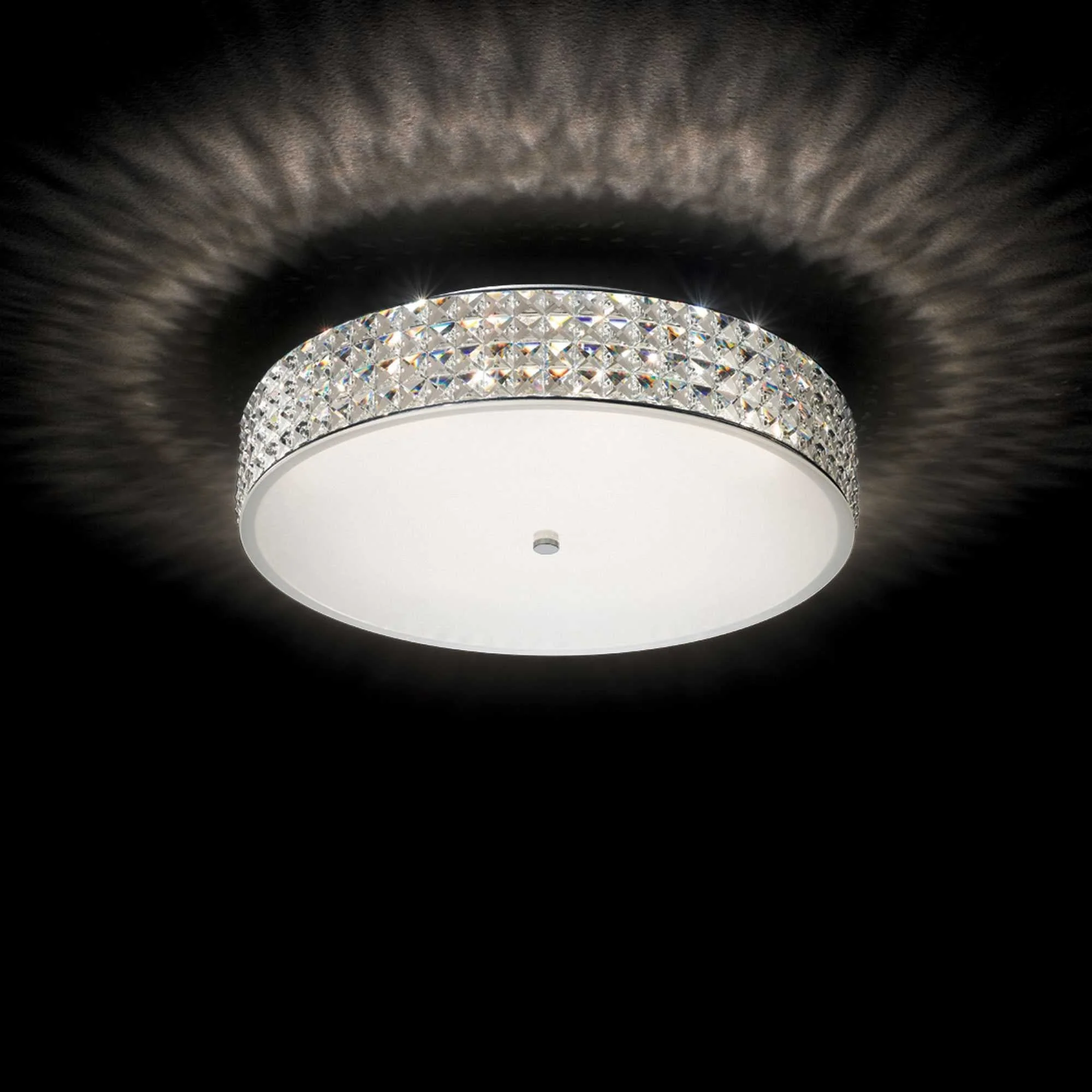Roma Flush Light - Crystal Finish - Image 4