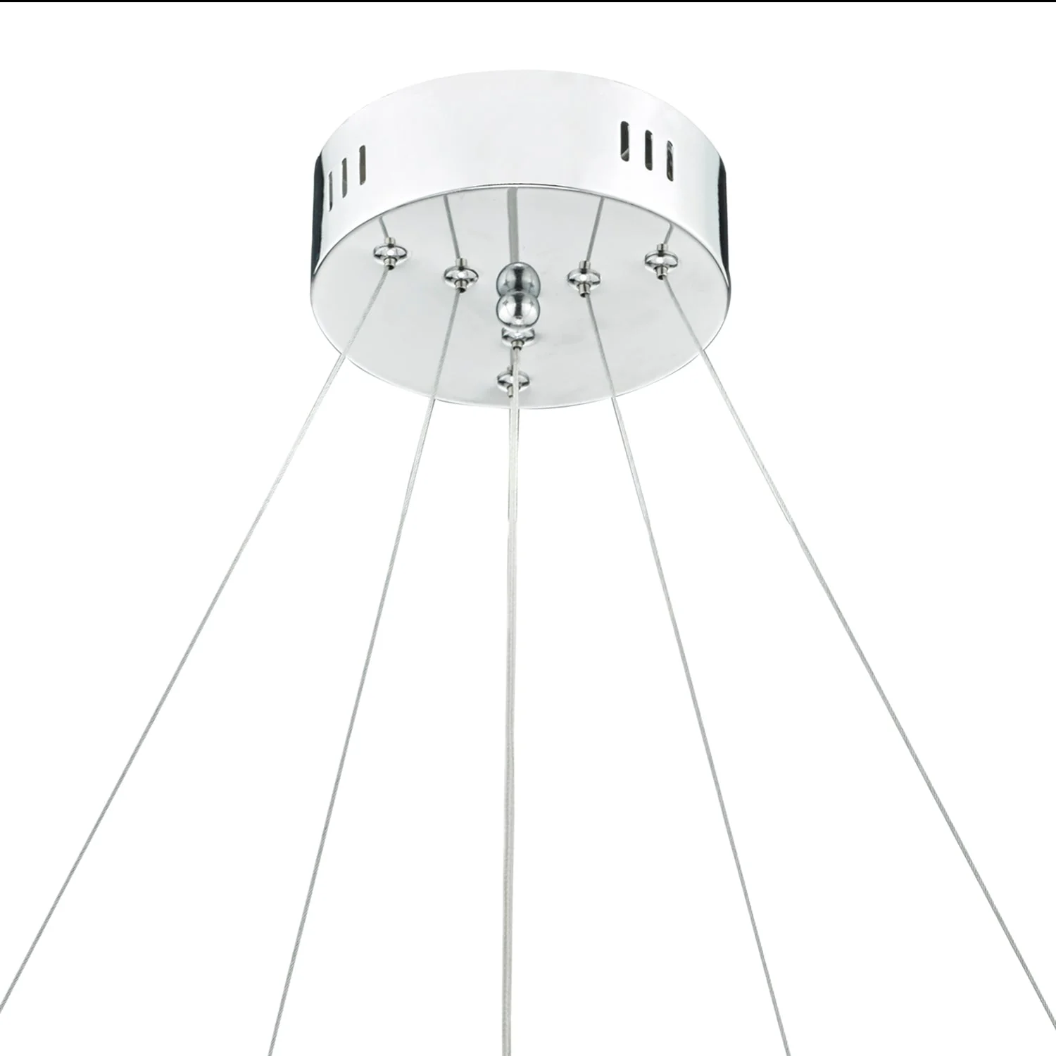 Roma LED Fitting Crystal with Chrome Dimmable - Image 4
