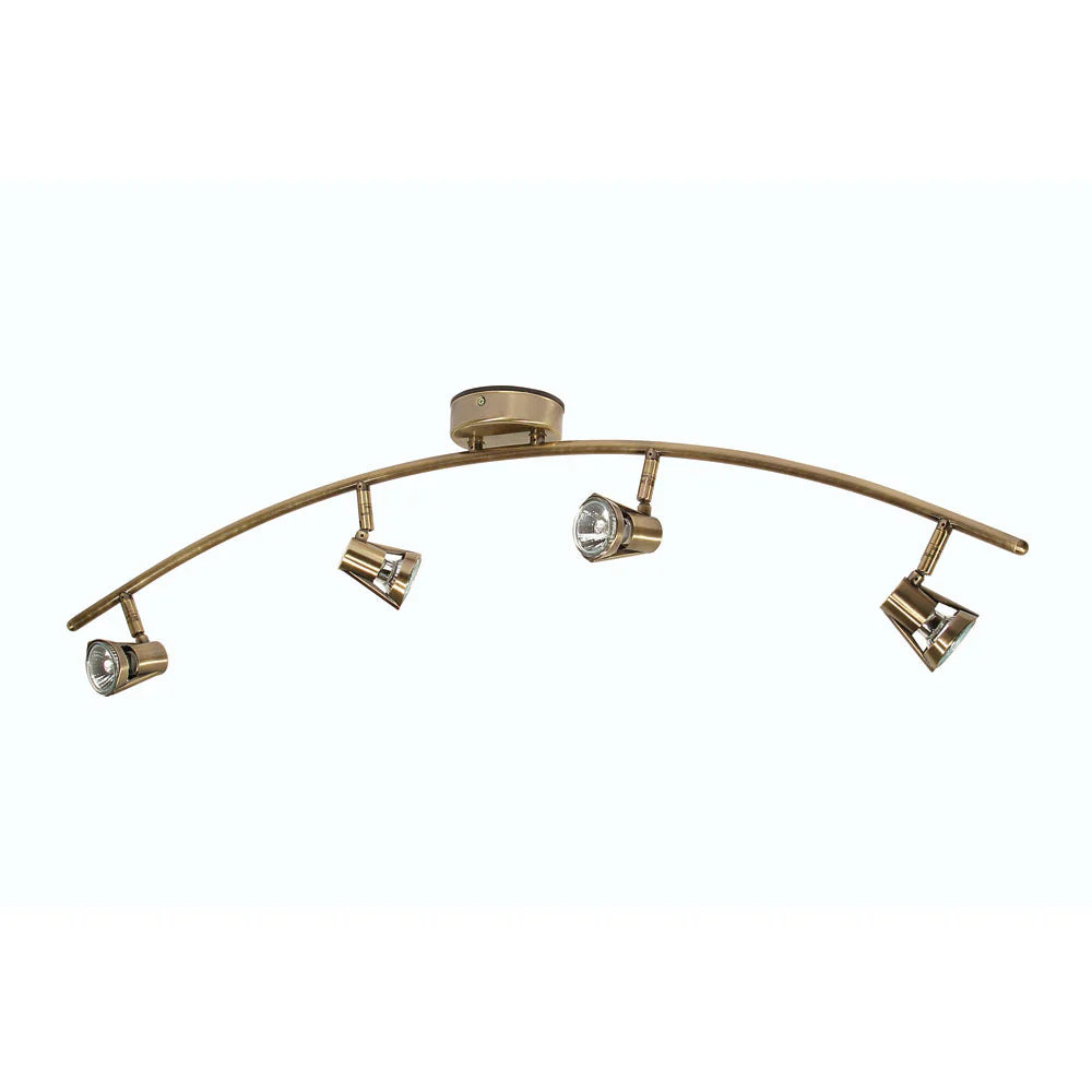 Romore 2/4Lt Spotlight - Brass/Chrome - Image 3