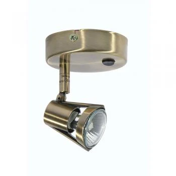 Romore Single Spotlight - Brass/Chrome - Image 3