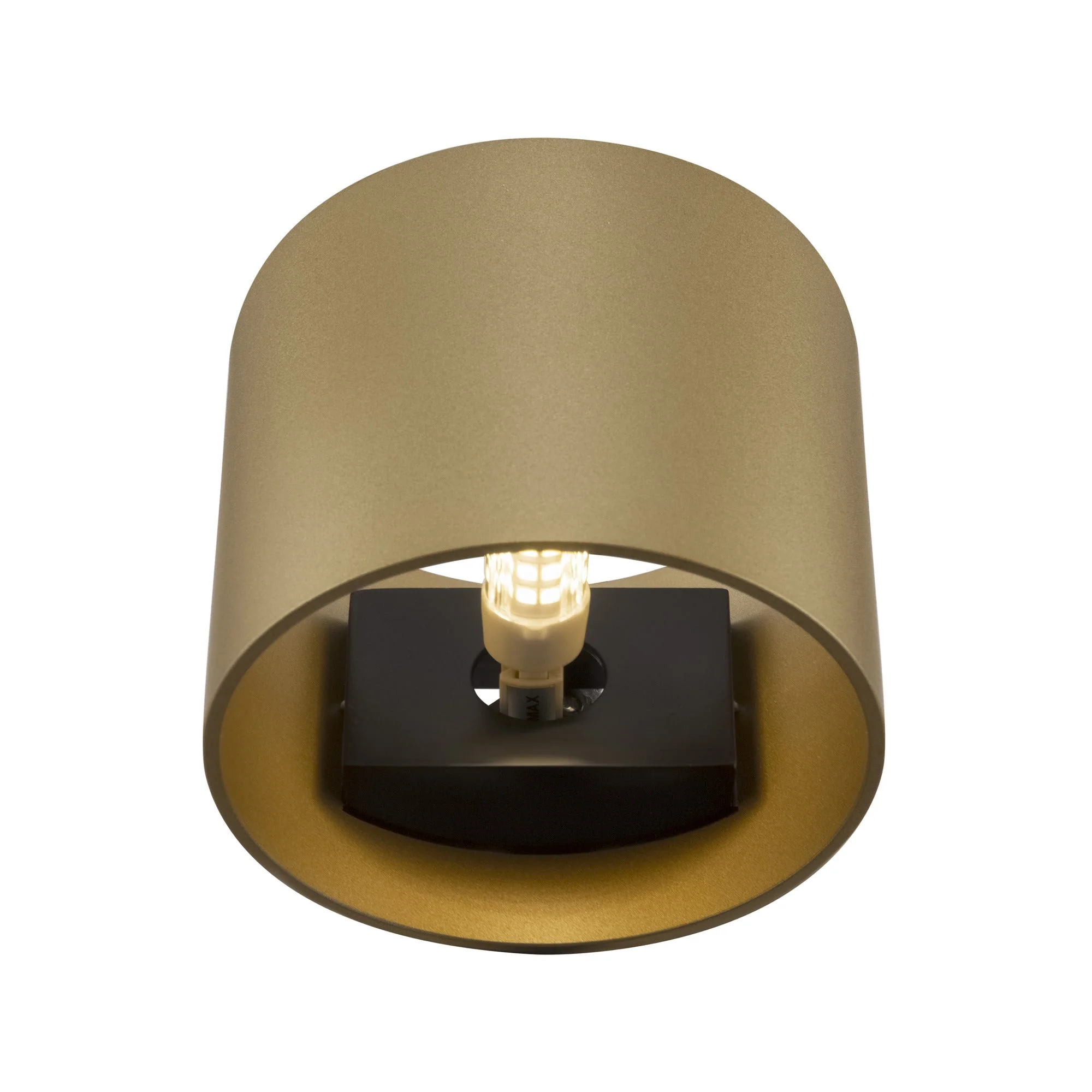 Rond Indoor Single Wall Light - White/Black/Matte Gold Finish - Image 11