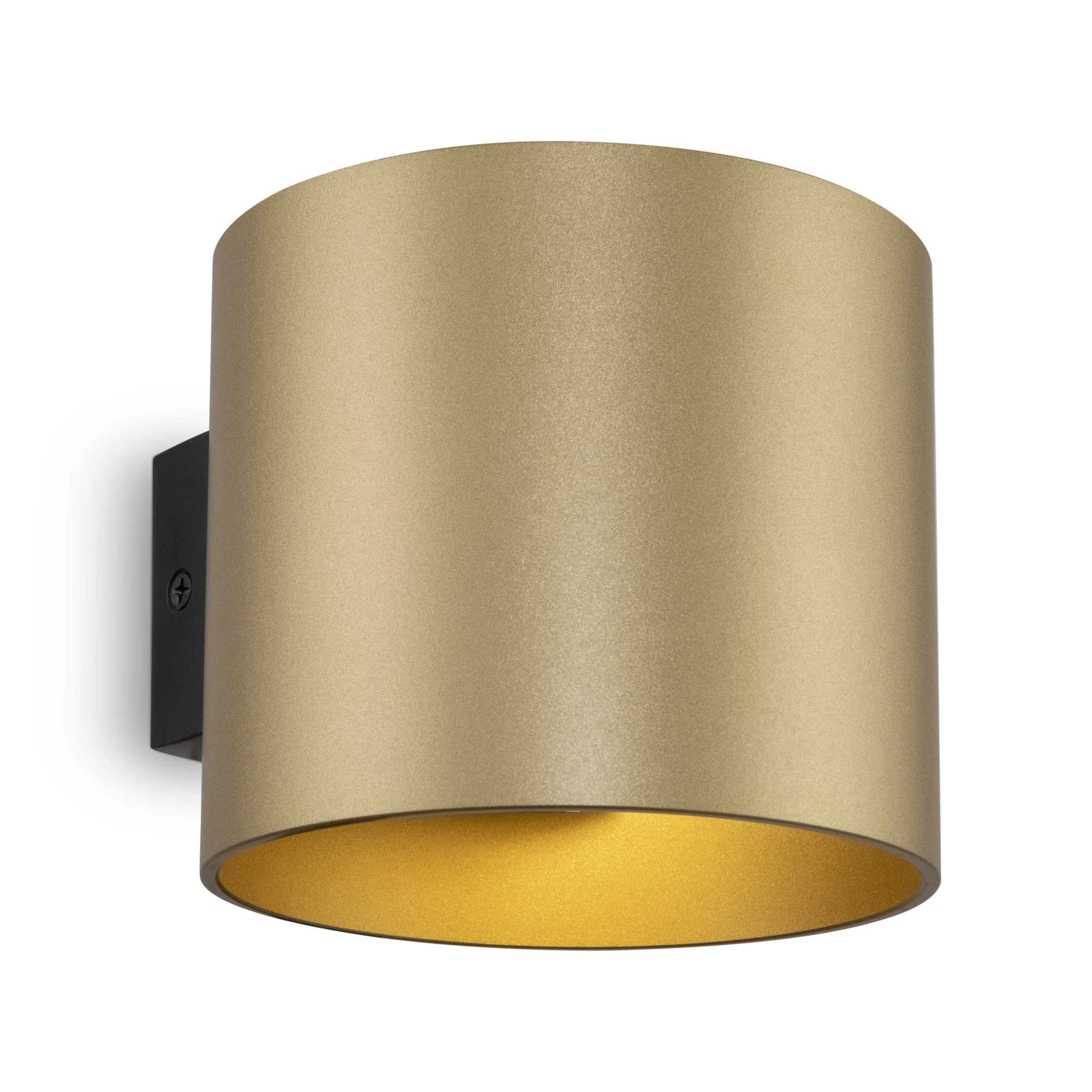 Rond Indoor Single Wall Light - White/Black/Matte Gold Finish - Image 12