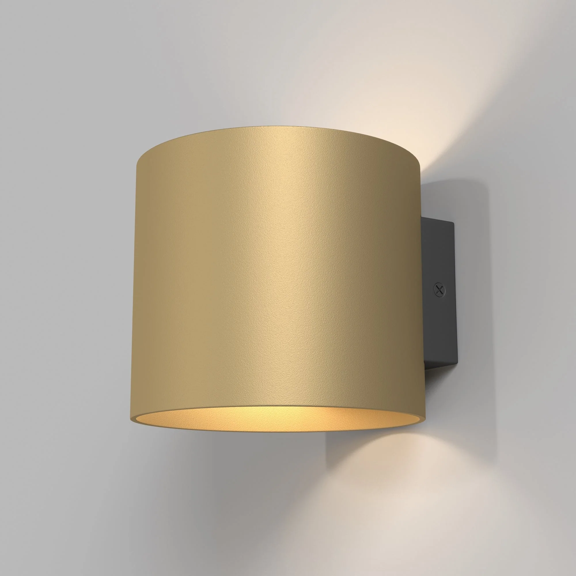 Rond Indoor Single Wall Light - White/Black/Matte Gold Finish - Image 15