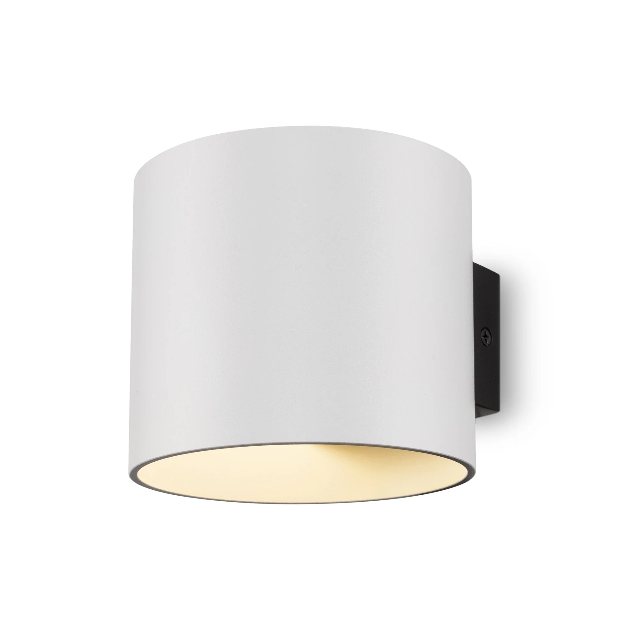 Rond Indoor Single Wall Light - White/Black/Matte Gold Finish - Image 3