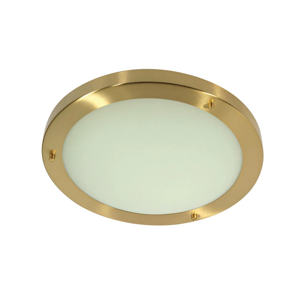 Rondo Flushed Bathroom Light IP44 - Various Sizes & Colours - Image 12