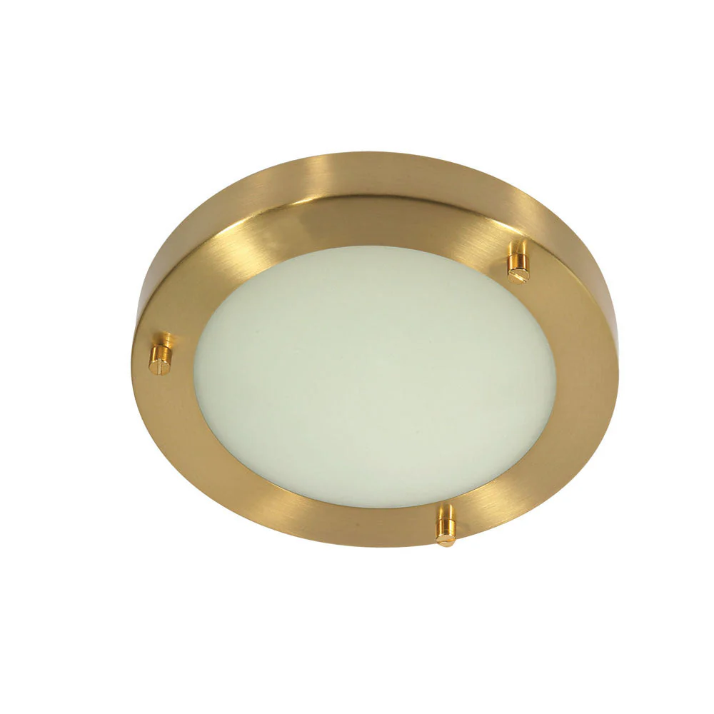 Rondo Flushed Bathroom Light IP44 - Various Sizes & Colours - Image 16