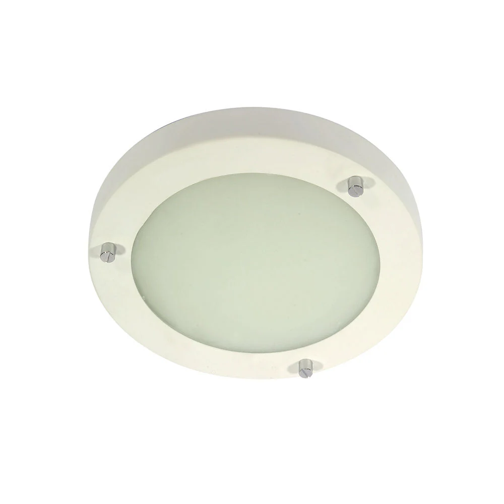 Rondo Flushed Bathroom Light IP44 - Various Sizes & Colours - Image 17