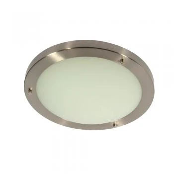 Rondo Flushed Bathroom Light IP44 - Various Sizes & Colours - Image 2