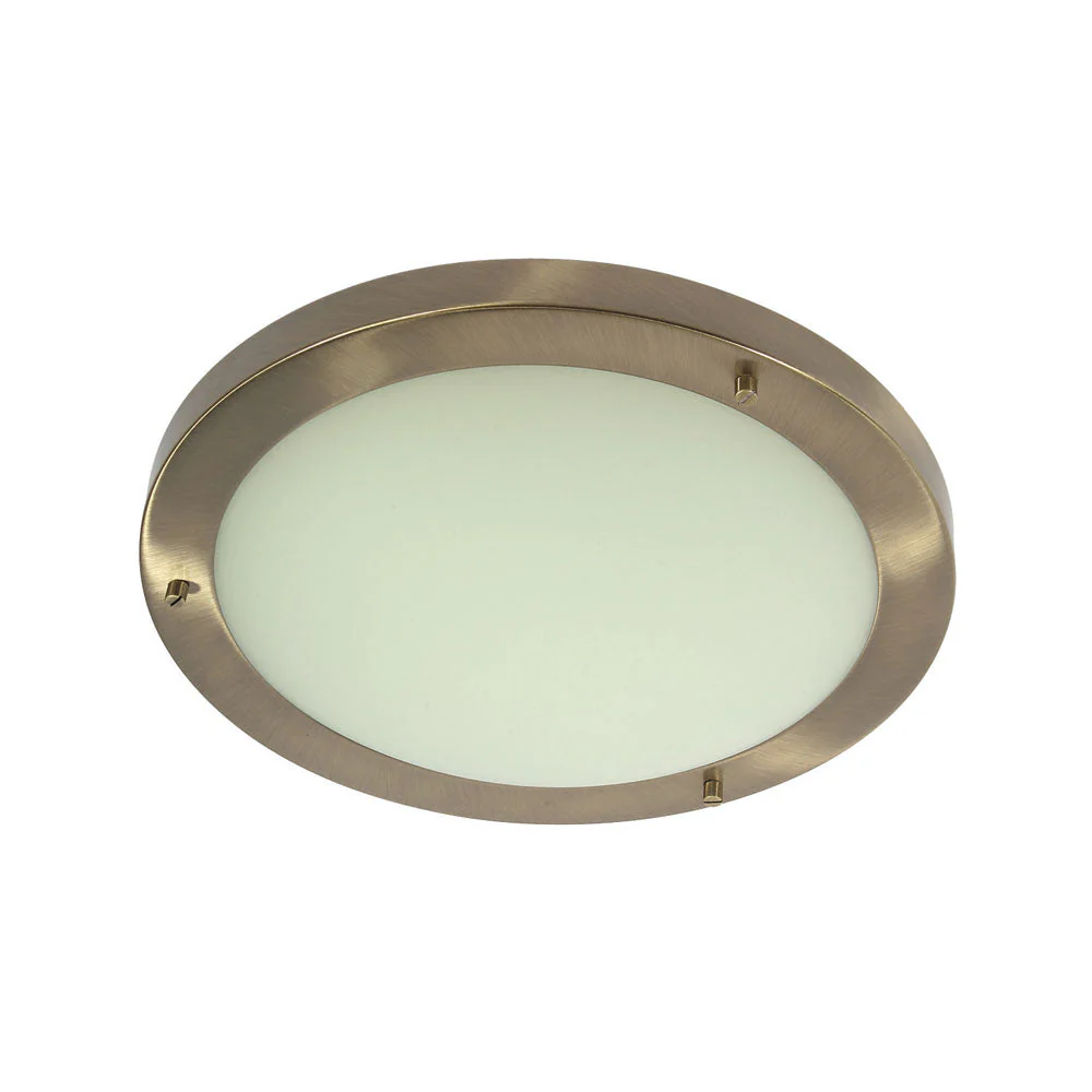 Rondo Flushed Bathroom Light IP44 - Various Sizes & Colours - Image 8