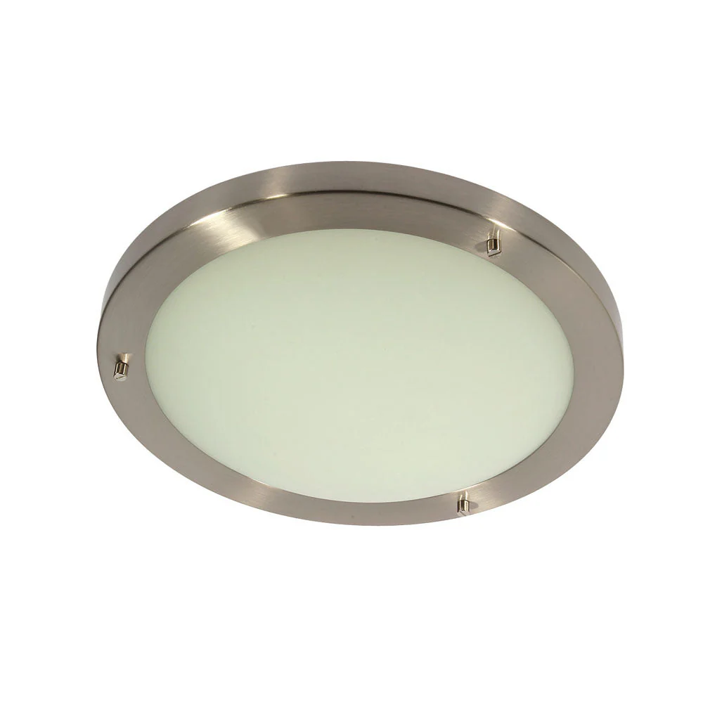 Rondo Flushed Bathroom Light IP44 - Various Sizes & Colours - Image 9
