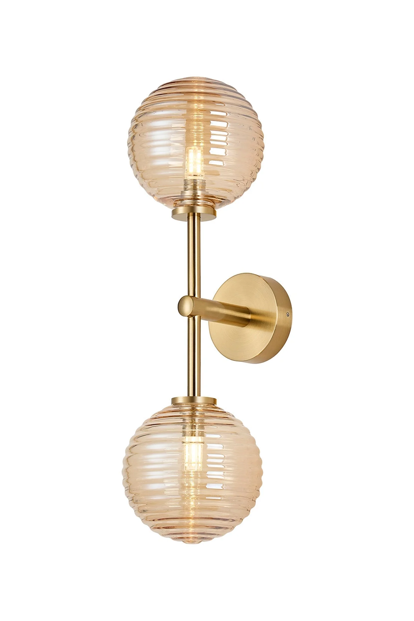 Roosevelt Medium  2Lt Bathroom Wall Light IP44 - Various Styles - Image 2