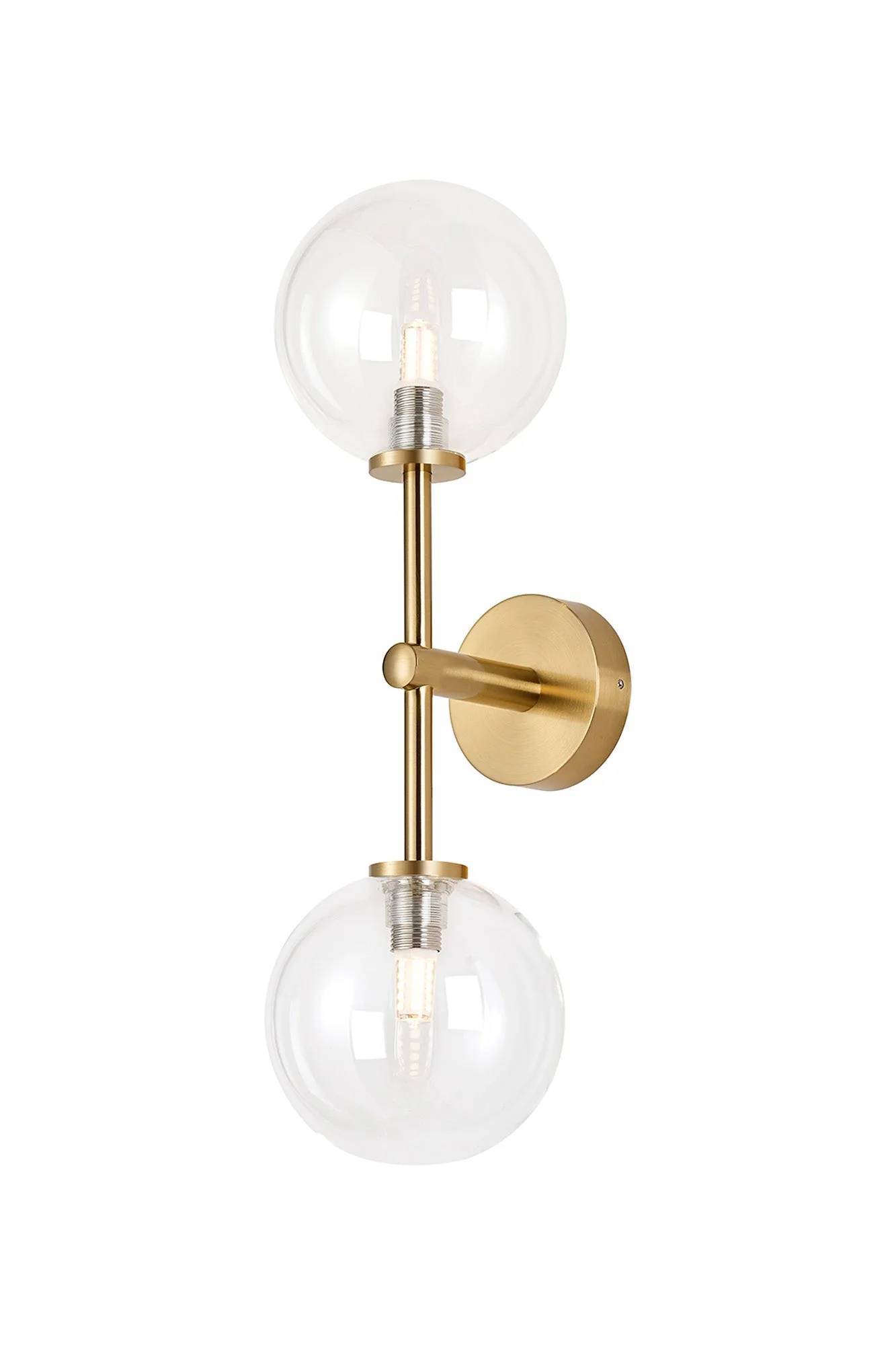 Roosevelt Medium  2Lt Bathroom Wall Light IP44 - Various Styles - Image 3
