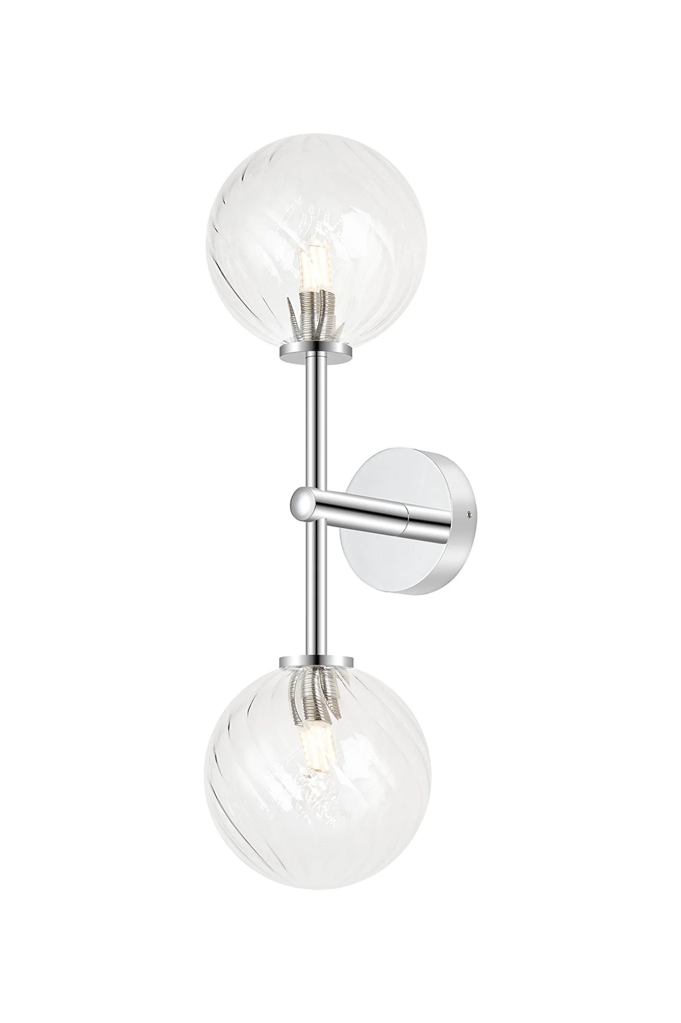 Roosevelt Medium  2Lt Bathroom Wall Light IP44 - Various Styles - Image 8