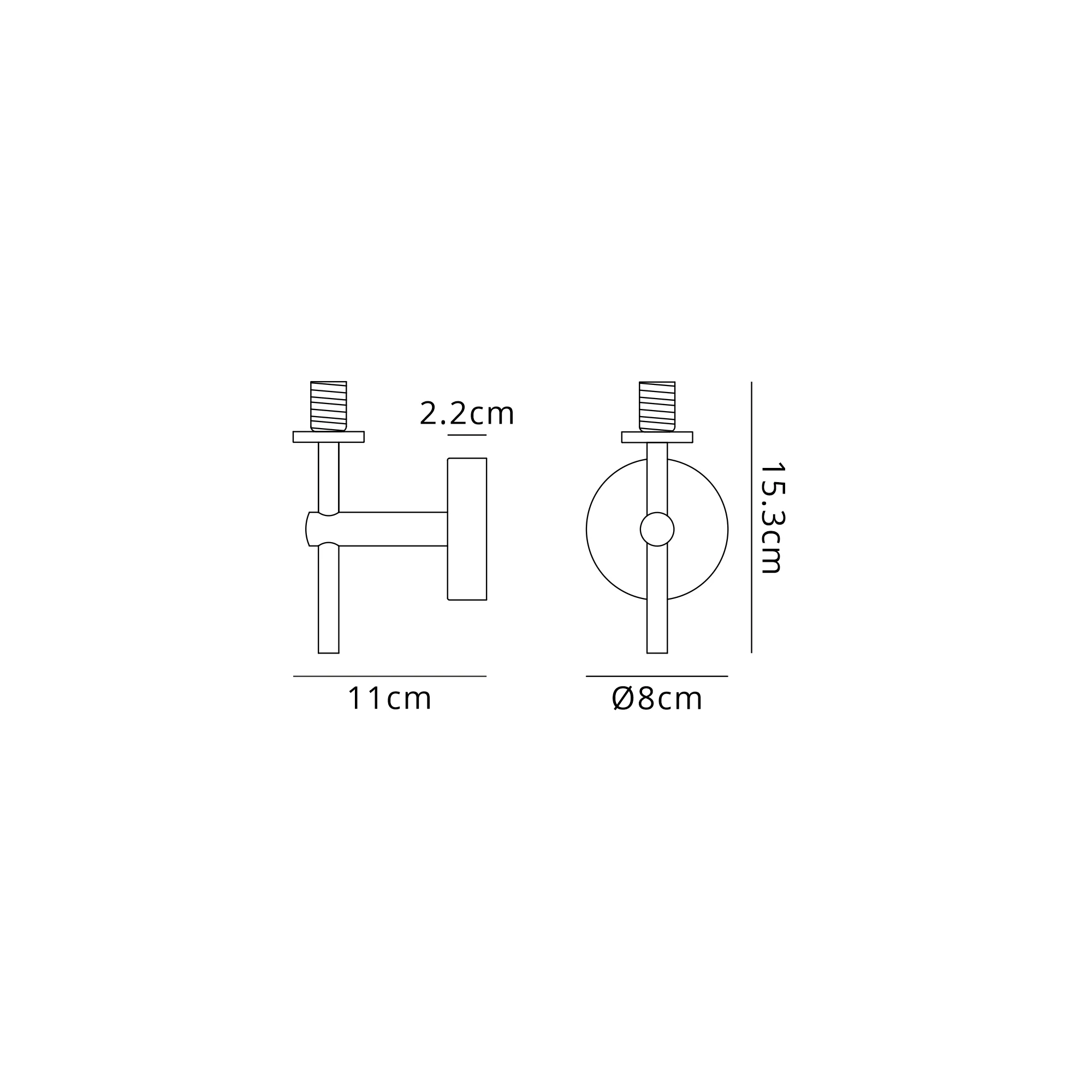 Roosevelt Short  Bathroom Wall Light IP44 - Various Styles - Image 25
