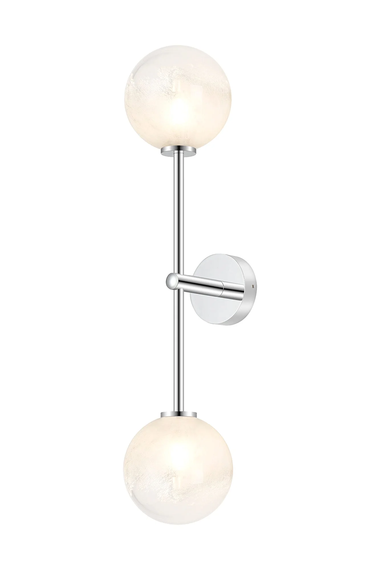 Roosevelt Tall  2Lt Bathroom Wall Light IP44 - Various Styles - Image 10