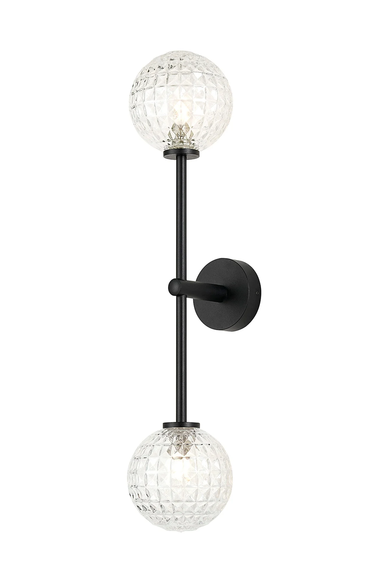 Roosevelt Tall  2Lt Bathroom Wall Light IP44 - Various Styles - Image 12