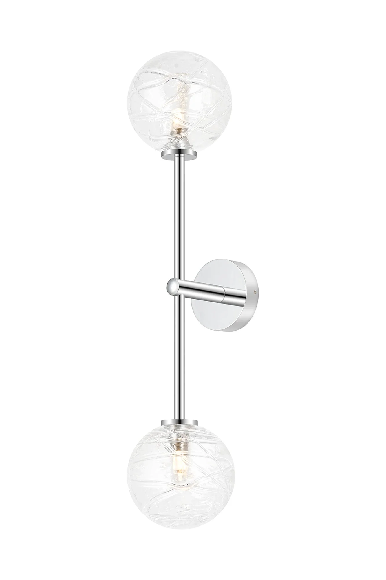 Roosevelt Tall  2Lt Bathroom Wall Light IP44 - Various Styles - Image 7